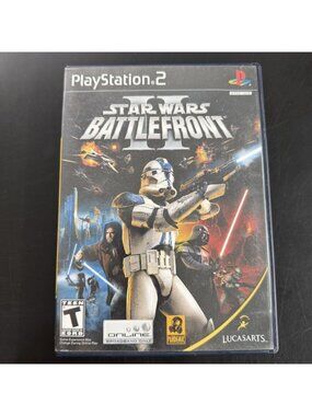 Star Wars Battlefront 2 PS2 With Manual - PlayStation 2